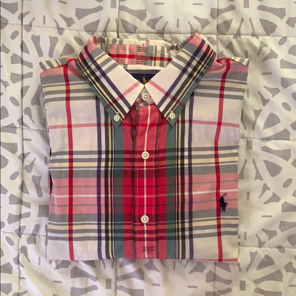 NWT MEN’S RL LONG SLEEVE CLASSIC FIT BUTTONDOWN